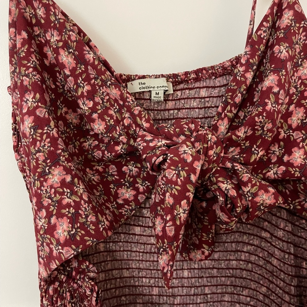 Pink blush maternity dress size medium